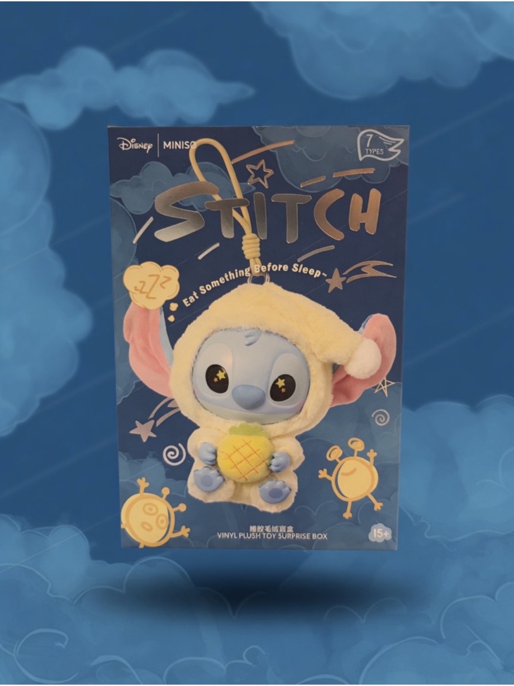 393, Authentic Miniso Disney Stitch Plush Blind Box Toy